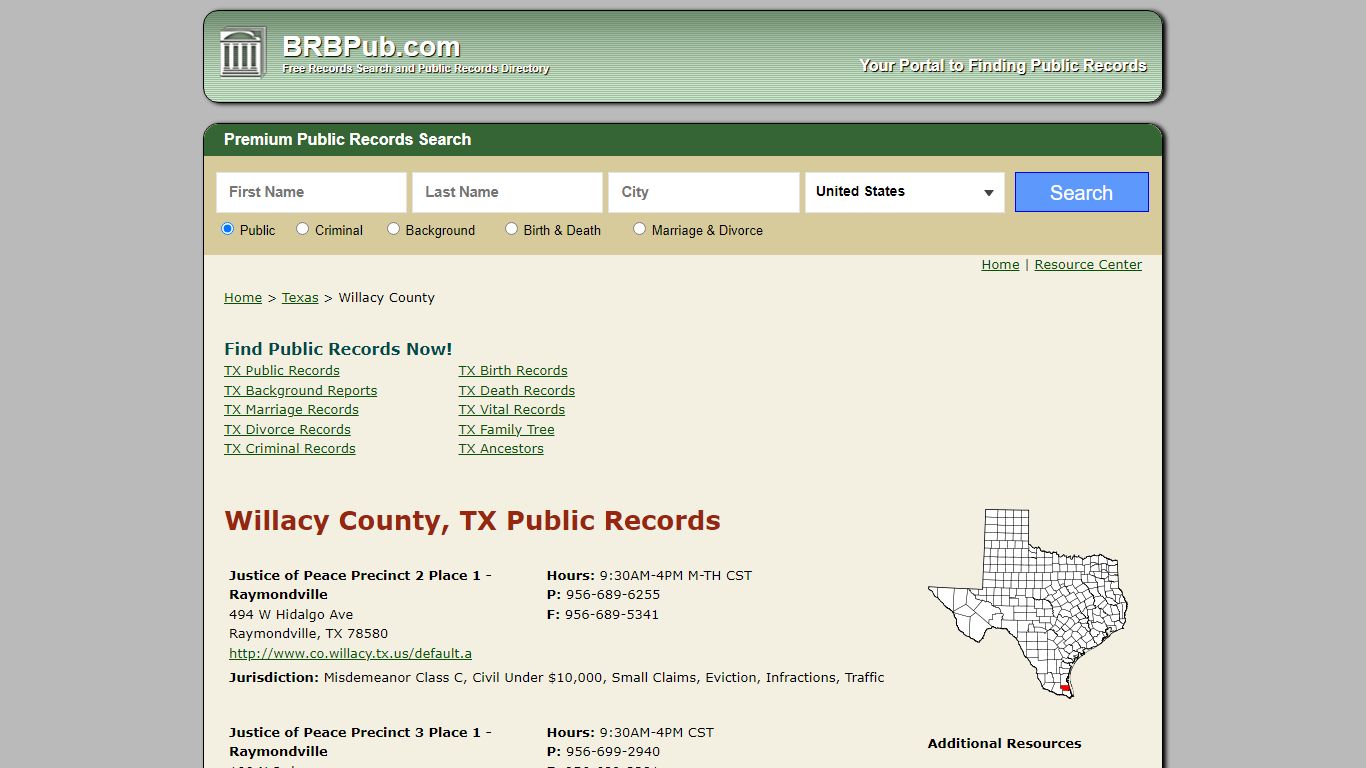 Willacy County Public Records | Search Texas Government Databases